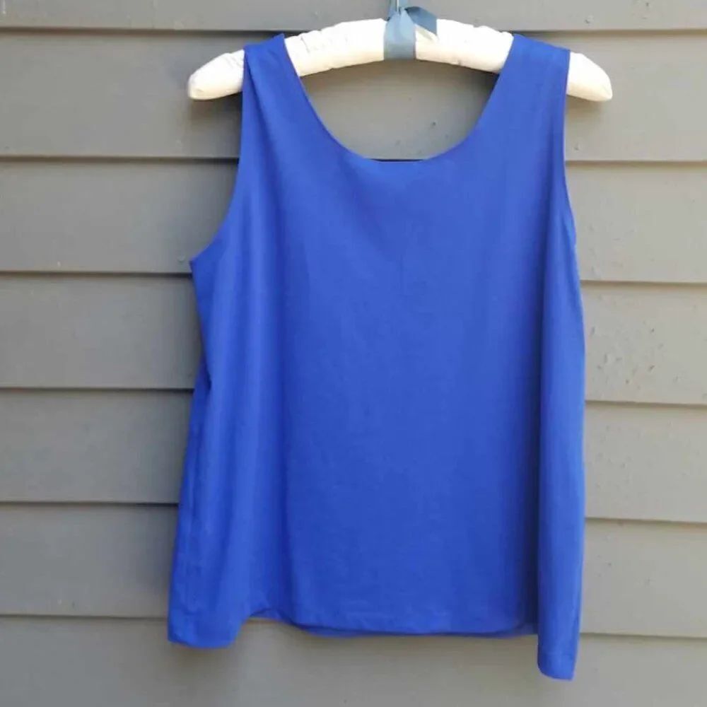 Chicos Blue Tank Top size 3 - Picture 3 of 9